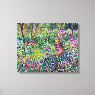 Toile Claude Monet - Le jardin de l'artiste à Giverny
