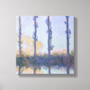 Toile Claude Monet   Les Quatre Arbres