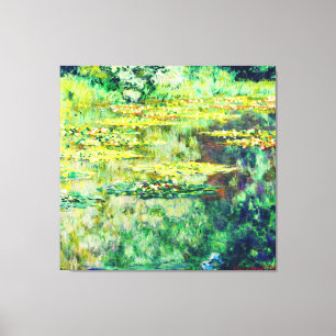 Toile Claude Monet - Lillies d'eau - Bassin des Nymphéa