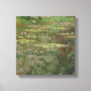 Toile Claude Monet Nénuphars ou l'étang de la lys d'ea