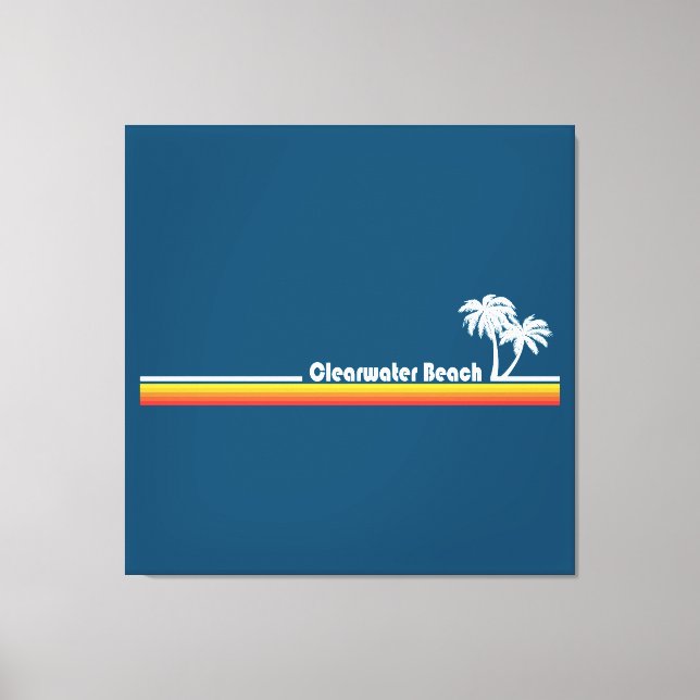 Toile Clearwater Beach Floride (Recto)