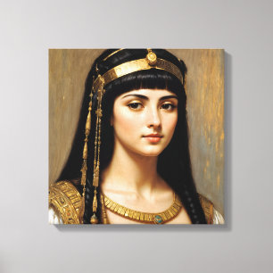 Toile Cleopatra Portrait de l'Art de la Reine égyptienne