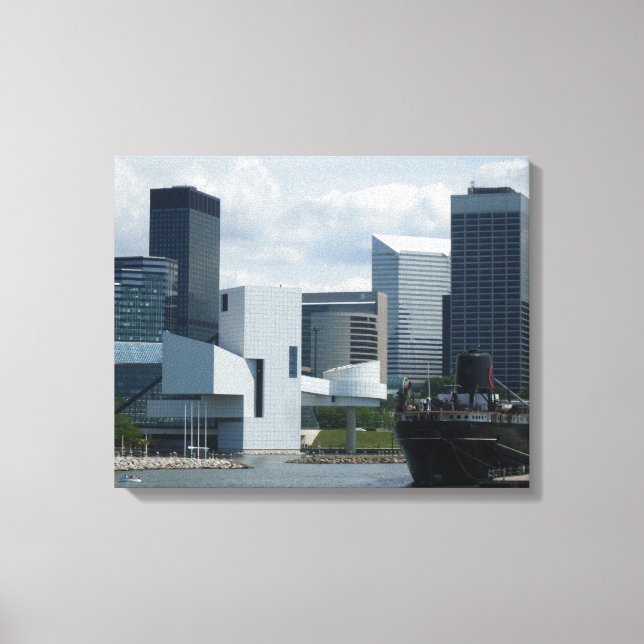 Toile CLEVELAND OHIO (Recto)