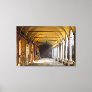 Toile CLOÎTRE DE PÈRE NOËL FOSCA, TORCELLO Canvas Art