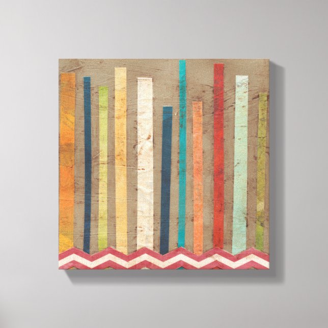 Toile Clôtures en papier II (Recto)