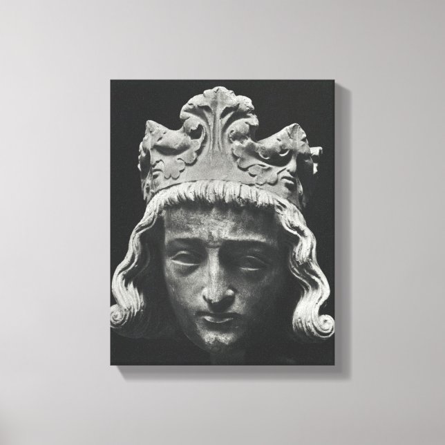 Toile Clovis II, Franc mérovingien (Recto)