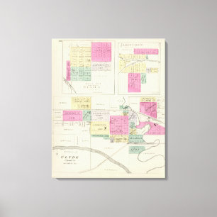 Toile Clyde, Glasco, Jamestown, le Kansas