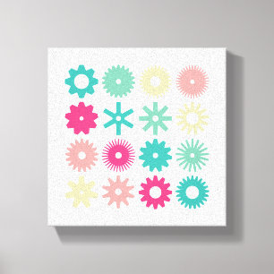 Toile Cogs - Couleurs 01