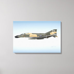 Toile Col Robin Olds F-4 Phantom