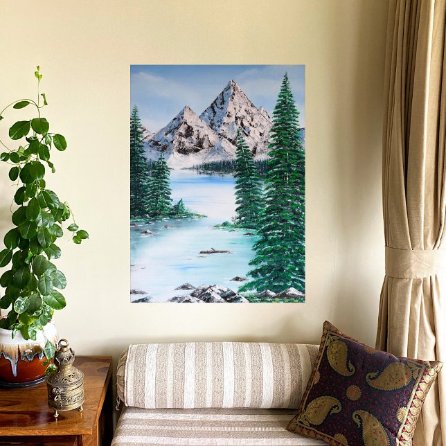 Toile Cold Mountain (Créateur téléchargé)