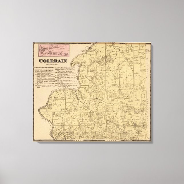 Toile Colerain, Ohio (Recto)