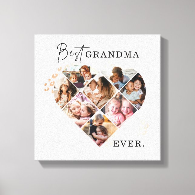 Toile Collage cardiaque (Recto)