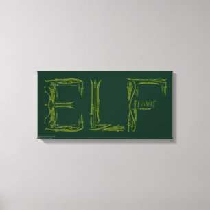 Toile Collage d'armes d'Elf