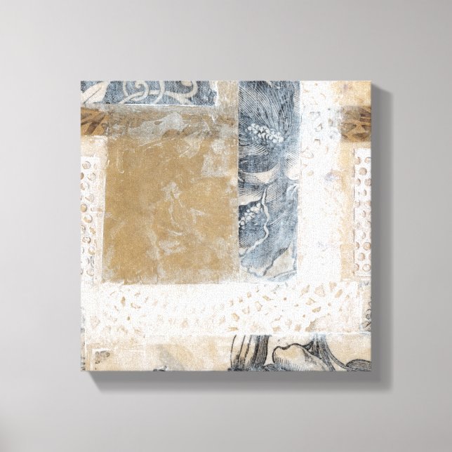 Toile Collage de dentelle II (Recto)