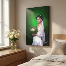 Collage de photos de mariage personnalisé élégamme