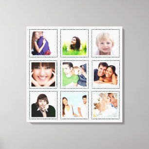 Toile Collage photo Instagram personnalisé
