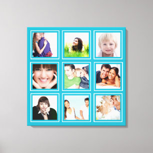 Toile Collage photo Instagram personnalisé