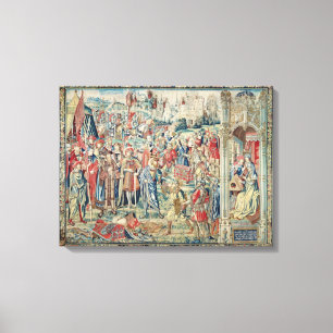 Toile Collecte du butin, de la tapisserie de David et du