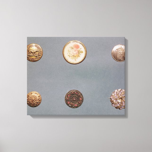 Toile Collection de boutons (Recto)