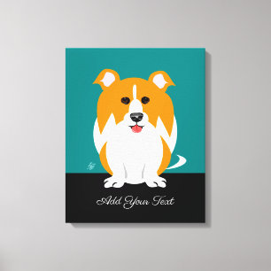 Toile Collie Dog
