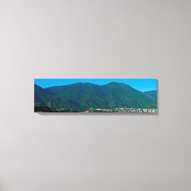 Toile Colline l'Avila et la vallée de Caracas (Recto)