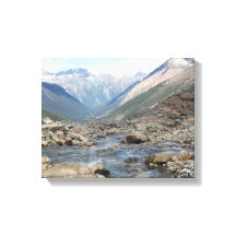 Colombie-Britannique Canvas du ruisseau Glacial Ca