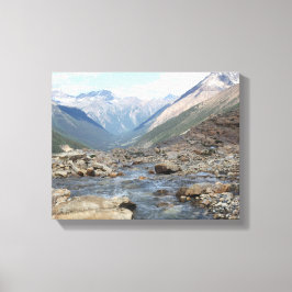 Toile Colombie-Britannique Canvas du ruisseau Glacial Ca