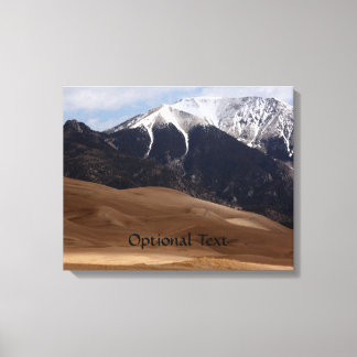 Toile Colorado Great Sand Dunes National Park Souvenir