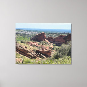 Toile Colorado Red Rocks