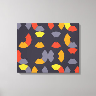 Toile Coloré, cool, tendance, moderne, art circulaire ur
