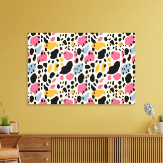 Toile Colorful Animal Print 07