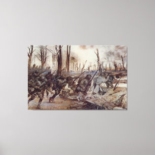 Toile Combattants de l'Enfer de Harlem par H. Charles Mc