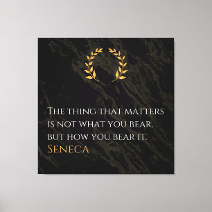 Toile Comment vous le supportez - Citation de philosophi