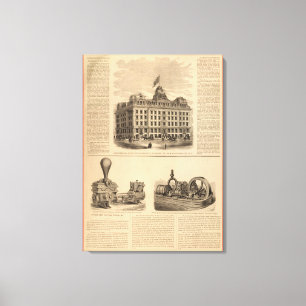 Toile Compagnie d'assurance-vie Continental