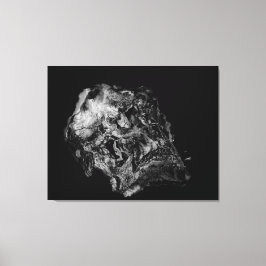 Toile Complexité / Crâne surréaliste