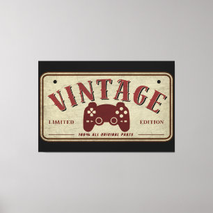 Toile Composants originaux vintage Controller Limited Ed