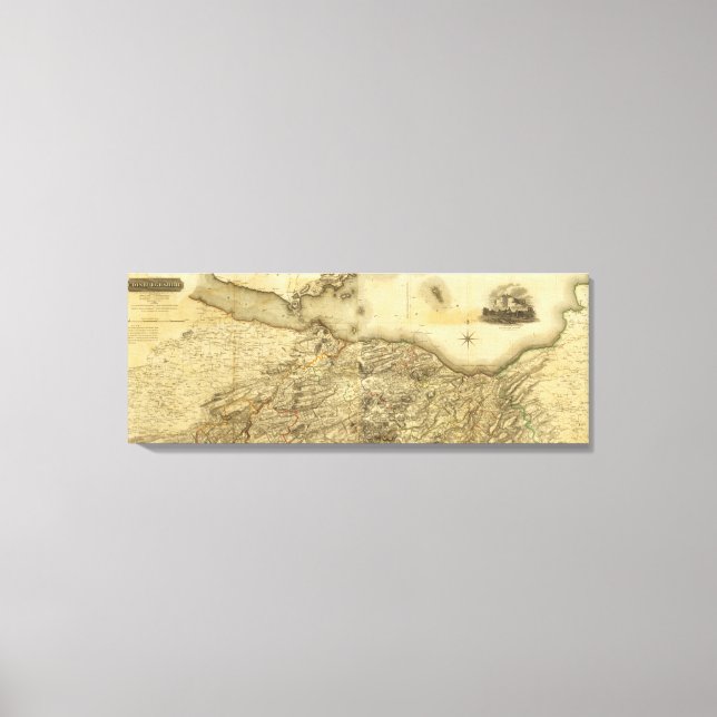 Toile Composé du comté d'Édimbourg (Recto)