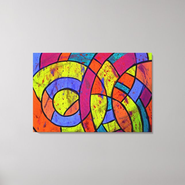 Toile Composition #9 par Michael Moffa (Recto)