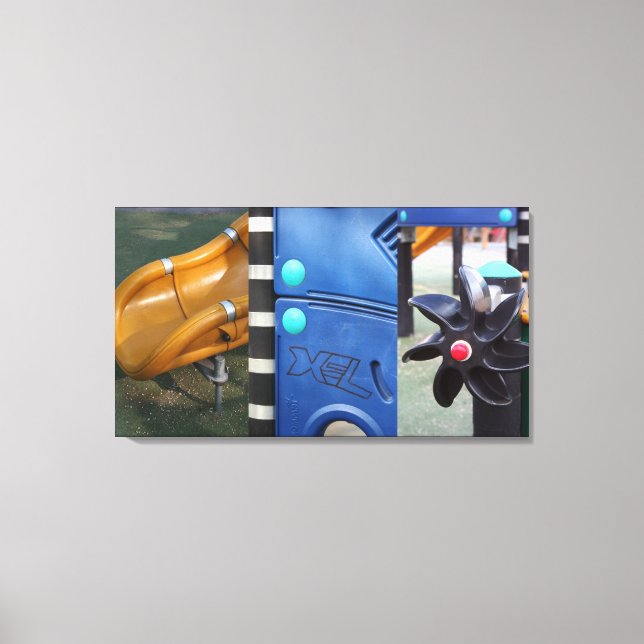 Toile Composition urbaine Aire de jeu pour enfants Impre (Recto)