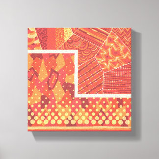 Toile Compositions de deux formes géométriques Art Canva