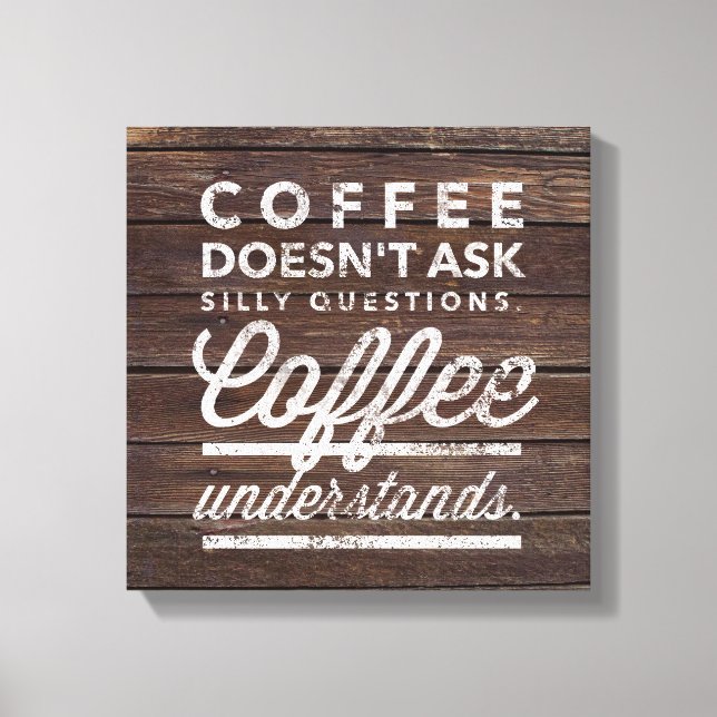 Toile Comprendre le café (Recto)