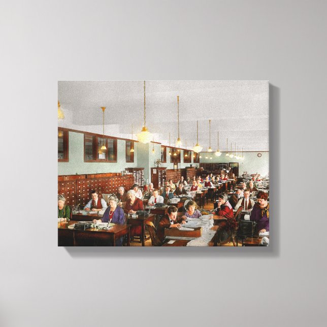 Toile Comptable - Workaholic 1923 (Recto)