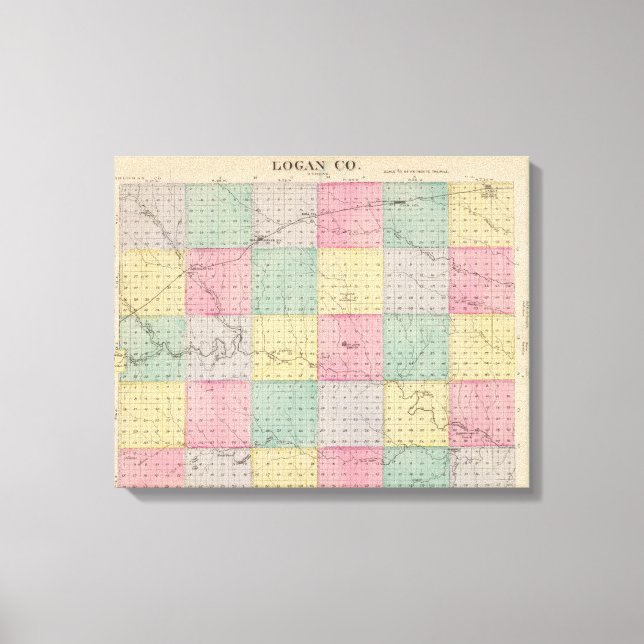 Toile Comté de Logan, Kansas (Recto)