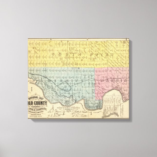 Toile Comté de Yolo 1 (Recto)