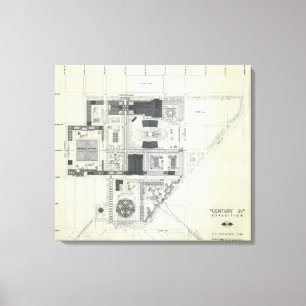 Toile Concept aérien d'aiguille de l'espace dessinant 3