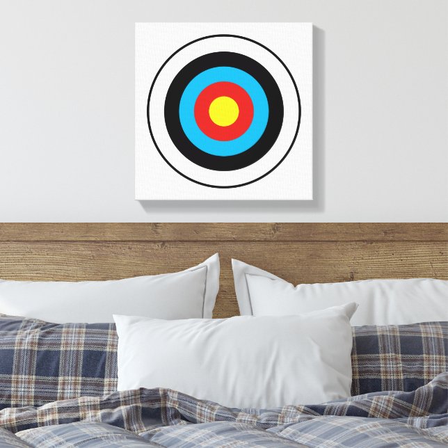 Toile Conception cible Bullseye (Insitu(Chambre))