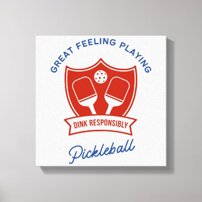 Toile Conception cool de pickleball à porter (Recto)