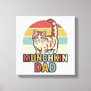 Toile Conception de chemise vectorielle pour papa Munchk