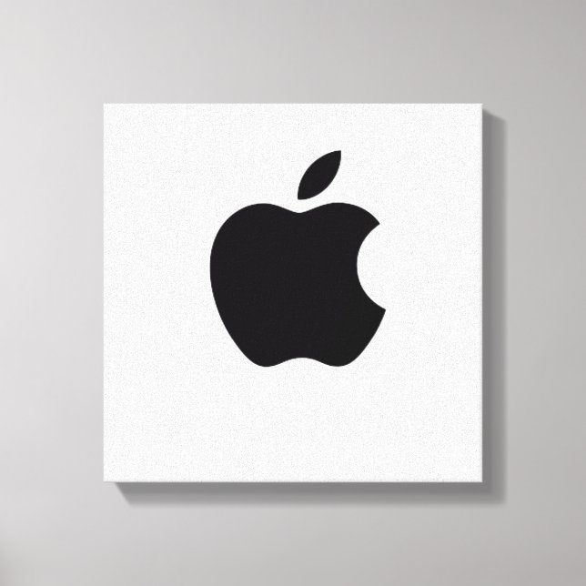 Toile Conception du logo Apple (Recto)