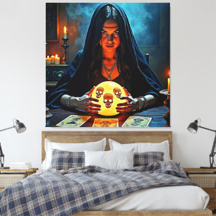 Toile Conception d'un voyant Mystic Psychic Fortune